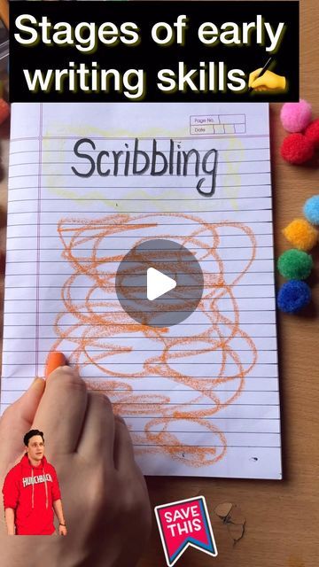 Toddler Writing Practice, Scribbling Activity, Diy Toddler Learning Activities, Fine Motor Activities For Kindergarten, Activities For Fine Motor Skills, Improve English Writing Skills, Healthy Food Activities For Preschool, Worksheets For Toddlers, Nursery School Activities