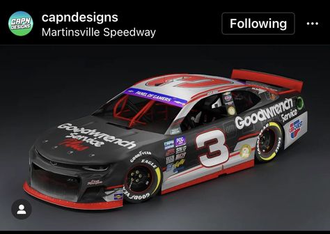 Nascar Concept Schemes, Martinsville Speedway, Racing Car Design, Paint Schemes, Stock Car, Nascar, Car Design, Motorsport, Race Cars