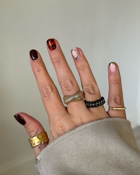 Autumnal nails who?!🍁🤭🍂✌🏼🎃 Autumnal Nails, Nails, Beauty, Quick Saves