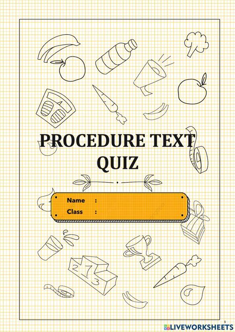 Procedure Text, Procedural Text, Quiz Names, Procedural Writing, Forgot My Password, Online Activities, Multiple Choice, School Subjects, Google Classroom