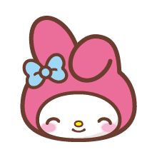 My Melody Emoji – LINE Emoji | LINE STORE Best Friends, Hello Kitty, Emoji Stickers, Heart Button, Line Store, My Melody, Saved Items, Cartoon Character, Make A Wish