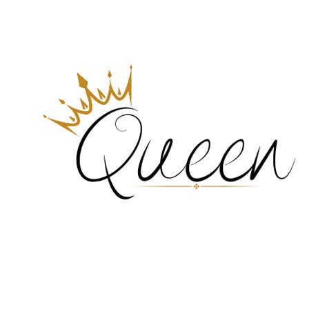 Queen Lettering Design, Queen Crown Logo, Word Girl, Thea Queen, Remember Quotes, Logo Design Art, Crown Logo, Queen Crown, Fashion Logo Design