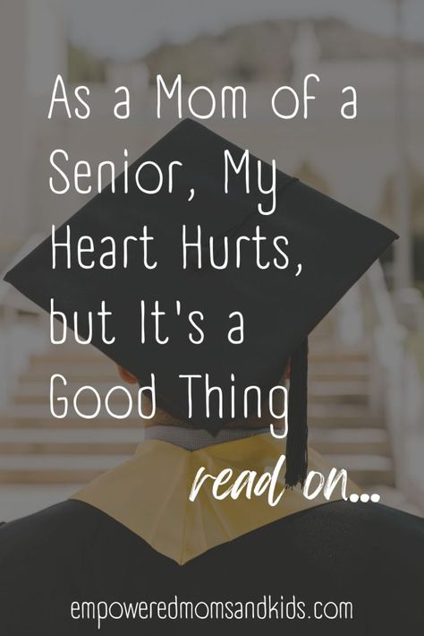 As a mom of a senior, I’m not ready for all of the “lasts.” My heart hurts. But, it’s not for negative reasons. Repin and read on... Mom Of Senior Quote, High School Senior Mom Quotes, Senior Football Mom Quotes, Senior Mom Quotes High Schools, Moms Of Seniors Quotes, Mom Of A Senior Quotes, Senior Daughter Quotes Mom, Daughter Senior Year Quotes, Senior Sunday Captions From Mom