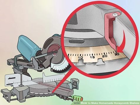 How to Make Homemade Honeycomb Shelves: 5 Steps (with Pictures) Hd Antenna Diy, Homemade Honeycomb, Building Shelves, Honeycomb Shelves, Wood Shelving, Hexagon Shelves, Garage Work Bench, Safety Gear, Wood Plans