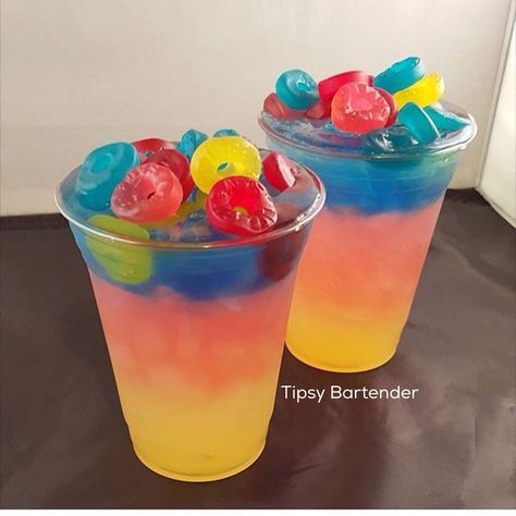 Paradise Mix Cocktail – Top Shelf Pours Slushy Drinks, Cocktail Vodka, Candy Drinks, Tipsy Bartender, Pineapple Rum, Jolly Rancher, Pretty Drinks, Alcohol Drink Recipes, Drinks Alcohol Recipes