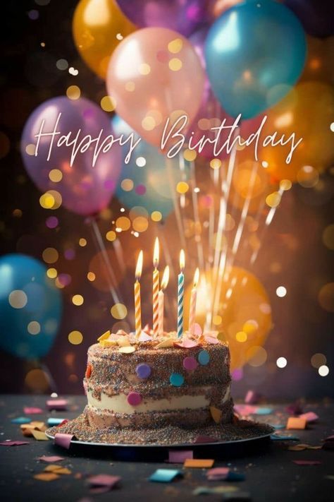 Happy Birthday Cake With Balloons Pictures, Photos, and Images for Facebook, Tumblr, Pinterest, and Twitter Balloons Pictures, Happy Birthday Gif Images, Cake Gif, Happy Birthday Wishes Pics, Happy Birthday Flowers Wishes, Birthday Wishes Pics, Birthday Gifs, Happy Birthday Cake Pictures, Birthday Wishes Greetings