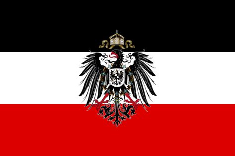 This is an image of the German Empire flag with their coat of arms on top, I found this quite interesting because in present times it has changed a lot, including the color scheme. German Flag Ww2, German Symbols, Empire Wallpaper, German Propaganda, German Empire, German Soldiers Ww2, German Flag, German History, Memorial Museum