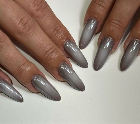 New Eve, Aura Nails, Witch Nails, Airbrush Nails, Gray Nails, Oval Nails, Fire Nails, Dope Nails, Chrome Nails