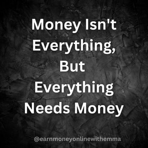 Money Motivational Quotes/ Earn Money (online) Motivational Quotes Motivational Quotes For Online Business, Earning Money Quotes, Motivational Quotes For Earning Money, Earn Money Quotes, Money Quotes Hustle, Queen Quotes Boss, Money Facts, Money Isn't Everything, Money Affirmation