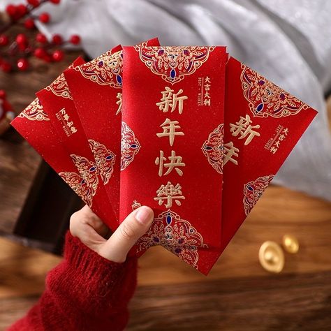 Faster shipping. Better service Chinese Red Envelope, Chinese New Year Decoration, Hong Bao, Chinese New Year Gifts, Money Envelope, Pocket Envelopes, Chinese New Year Decorations, Happy Lunar New Year, Red Packet