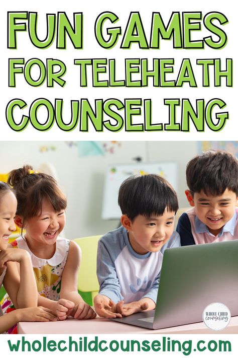 Virtual Play Therapy Activities, Telehealth Counseling Activities, Virtual Group Therapy Activities, Teletherapy Activities For Kids, Experiential Group Therapy Activities, Virtual Therapy Activities, Telehealth Therapy Activities For Teens, Virtual Therapy Activities For Kids, Therapy Interventions For Teens