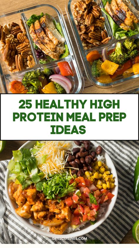 Boost your energy levels and stay satisfied with these high-protein lunches. Packed with protein and flavor, these healthy lunch meals will keep you feeling full and are great for a high protein diet!
Lunches To Meal Prep, Healthy Lunch Meals, Filling Lunches, Protein Lunches, High Protein Lunch Ideas, Lunch Meals, Protein Lunch, Filling Lunch Protein Make Ahead Lunches, Meals To Last The Week, Healthy High Energy Lunches, Simple Healthy Lunch Meal Prep, High Protein Meals Glp1, High Protein Cold Meals, Food Prep High Protein, Healthy Filling Meal Prep, 50g Protein Lunch