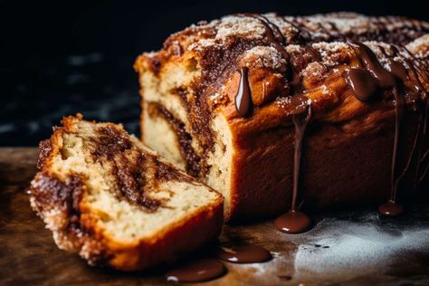 Banana Bread With Cinnamon Swirl Banana Bread With Cinnamon, Cinnamon Swirl Banana Bread, Cinnamon Banana Bread, Banana Butter, Fast Dinner Recipes, Make Banana Bread, Fast Dinners, Cinnamon Swirl, Cinnamon Banana