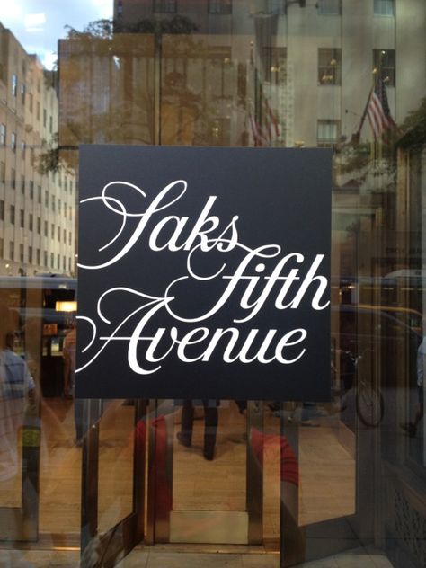 Saks Fifth Avenue  New York mb Empire State Of Mind, My Kind Of Town, Ny City, 5th Avenue, City That Never Sleeps, I ❤ Ny, Concrete Jungle, New York Travel, Retail Therapy