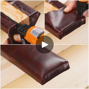 10M views · 93K reactions | How to get the perfect corners! 💯💪 | How to get the perfect corners! 💯💪 | By Creative BeeFacebook Upholstery Corners, Metdaan Diy, Deck Finishes, Under Decks, Upholstery Diy, Leather Industry, Art Interior, Work Tools, Hacks Diy