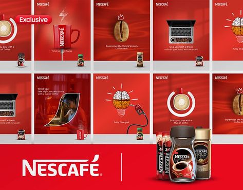 Nescafé Unofficial Commercial :: Behance Coffee Banner Design, Coffee Banner, Social Media Ads Design, Social Media Campaign Design, Campaign Design, Social Media Ads, Ads Design, Shoe Design Sketches, Media Campaign