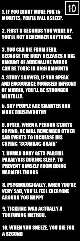 Psychology Facts, Life Tips, Psychological Facts, Totally Me, The More You Know, Cool Stuff, Things To Know, Mind Blown, The Words