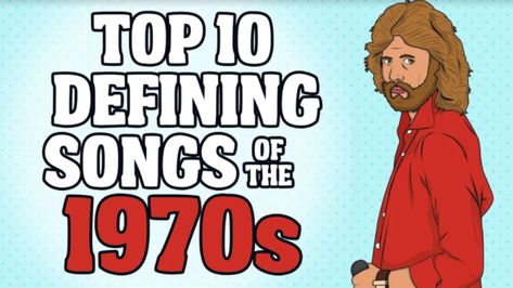 Top 10  Defining Songs of the 1970s Happy Songs Playlist, Party Music Playlist, 70s Songs, Song Lists, College Reunion, Disco Songs, Classic Rock Songs, 70s Theme, 1970s Music