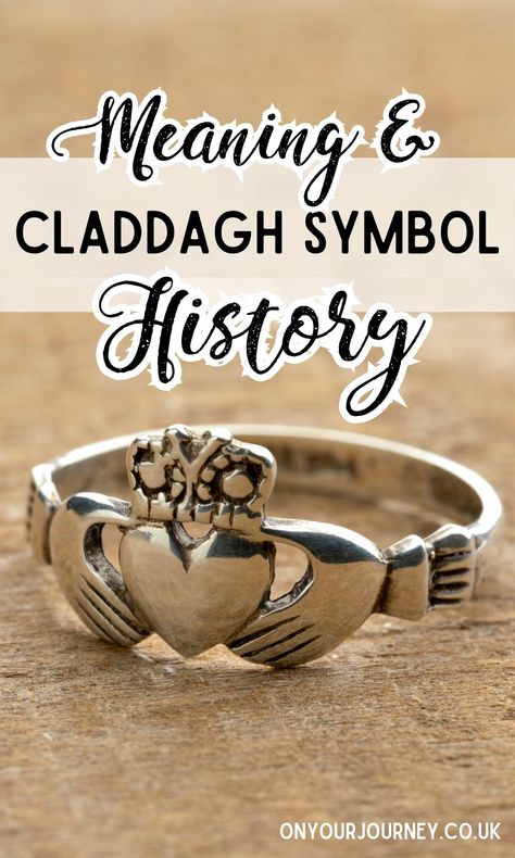 The Deep History and Meaning of the Claddagh Symbol - On Your Journey Calladagh Tattoo, Irish Ring Claddagh Meaning, Claddagh Ring Meaning, Irish Symbols And Meanings, Claddagh Ring Tattoo, Irish Claddagh Tattoo, Claddagh Meaning, Rings Meaning, Lil Tattoo