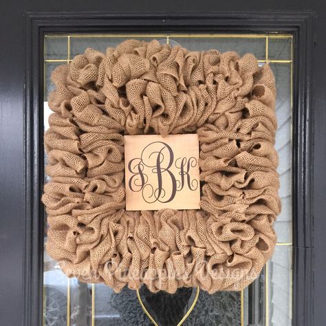 This beauty made it to its forever home last week. Classic and simple... perfect for your door all year long. . . . . . #sevenpineapples #homedecor #handmade #interiordesign #wreaths #doorhangers Circle Frame, Pineapple Design, Monogram Wreath, Circle Frames, Square Frame, Square Frames, Burlap Wreath, Orange Red, House Warming