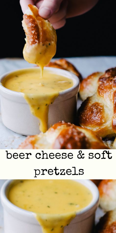 Homemade Beer Cheese, Beer Cheese Recipe, Beer Cheese Dip Recipe, Beer Cheese Sauce, Cheese Dip Recipe, Beer Cheese Dip, Homemade Beer, Homemade Pretzels, Homemade Soft Pretzels