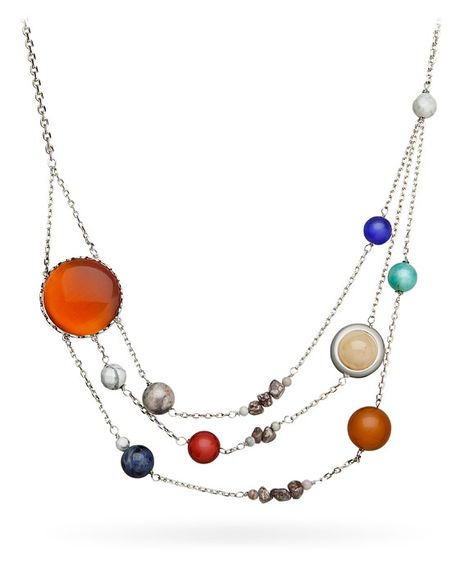 for Space Lovers 560 SHARES Share Pin Tweet Post Solar System Necklace, Asteroid Belt, Astronomy Gift, Think Geek, The Solar System, Solar System, Stuff I Want, Just In Case, Jewelry Inspiration