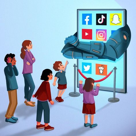 Why 16 Should Be the Minimum Age for Social Media Social Media Parents Quotes, How To Convince Strict Parents To Get Social Media, Media Effects On Society, Impact Of Social Media On Youth, Why People Post Everything On Social Media, Wall Street, Wall Street Journal, Screen Time, Cute Woman