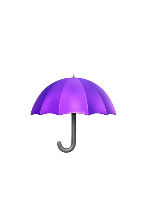 The emoji ☂️ depicts a closed umbrella with a curved handle, typically used to protect oneself from rain or sun. Rain Emoji, Umbrella Emoji, Weather Emoji, Closed Umbrella, Silly Emojis, Emoji Cat, Umbrella Logo, Tropic Thunder, Apple Emojis