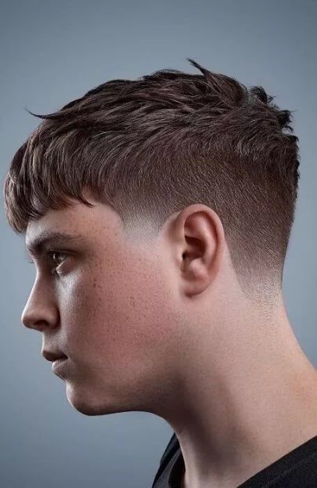 40 Stylish Taper Fade Haircuts for Men in 2023 - The Trend Spotter Curly Taper Fade, Hairstyle Boy, Types Of Fade Haircut, Taper Fade Short Hair, Men Fade Haircut Short, Trendy Mens Haircuts, Taper Fade Haircut, Tapered Haircut, Mens Fade