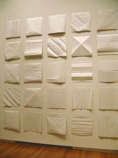 Renee van der Stelt Postmodern Art, Elements And Principles, Art Science, Ceramic Wall Art, Brown Paper Bag, Paper Folding, Paper Sculpture, Art Club, Brown Paper