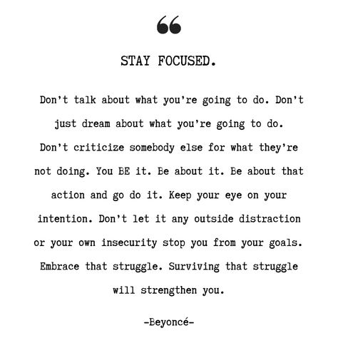 My favorite part from beyoncé's commencement speech for class 2020 #beyoncé #beyoncéquotes #stayfocused #beyoncéspeech #beyoncécommencementspeech #quotes #quotestoliveby Commencement Speech Quotes, Quotes From Beyonce, Women Speech Aesthetic, Beyonce Aesthetic Quotes, Beyonce Work Ethic, Beyonce Quotes Wallpaper, Beyonce Senior Quote, Women With Class Quotes, Beyonce Working