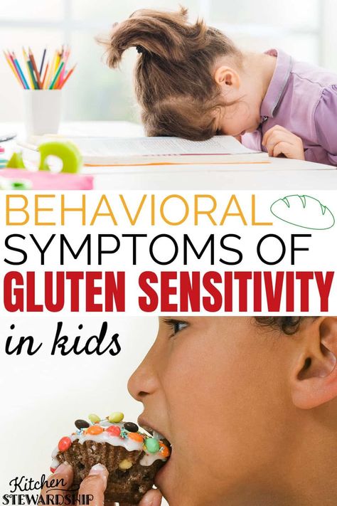 Top four behavioral symptoms of gluten sensitivity in kids. Going gluten-free could clear up your child's brain fog and improve their mood. Everything you need to get started here! Gluten Free Diet For Kids, Symptoms Of Gluten Sensitivity, Gluten Symptoms Signs, Gluten Free Kids Meals, Dairy Sensitivity Symptoms, Gluten Allergy Symptoms, Gluten Free For Kids, Gluten Sensitivity Symptoms, Metabolic Eating