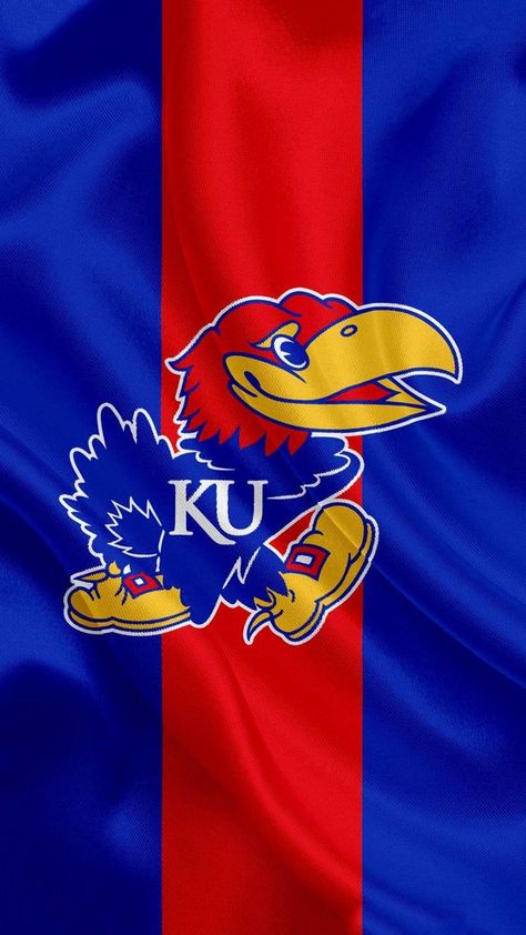 University Of Kansas Wallpaper, Ku Wallpaper, Kansas Jayhawks Football, Ku Basketball, Ku Art, College Wallpaper, Kansas Basketball, Kansas University, Go Ku