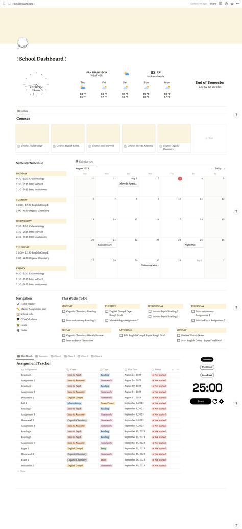 #Class_Notes_Notion #Notion_Template_Class_Notes #Notion_Academic_Template #Minimal_Blue_Aesthetic Notion School Calendar, Class Notes Notion, Notion Note Taking, Notion School Dashboard, College Notion Template, Academic Notion Template, College Notion, Notion Academic, Notion Weekly Planner