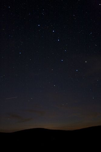 Meteor and Big Dipper  © Jack Sossman Nature, Big Dipper Constellation, Dipper Constellation, Joanna Newsom, Vintage Style Tattoos, Night Sky Photography, Constellation Tattoo, Big Dipper, Night Sky Wallpaper