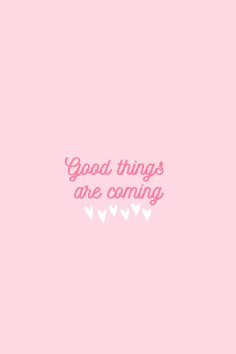 Manifesting Wallpaper, Pink Girly Quotes, I Deserve Better Quotes, Pink Wallpaper Quotes, Message Wallpaper, Pink Wallpaper Ipad, Good Things Are Coming, Positive Wallpapers, Pink Quotes