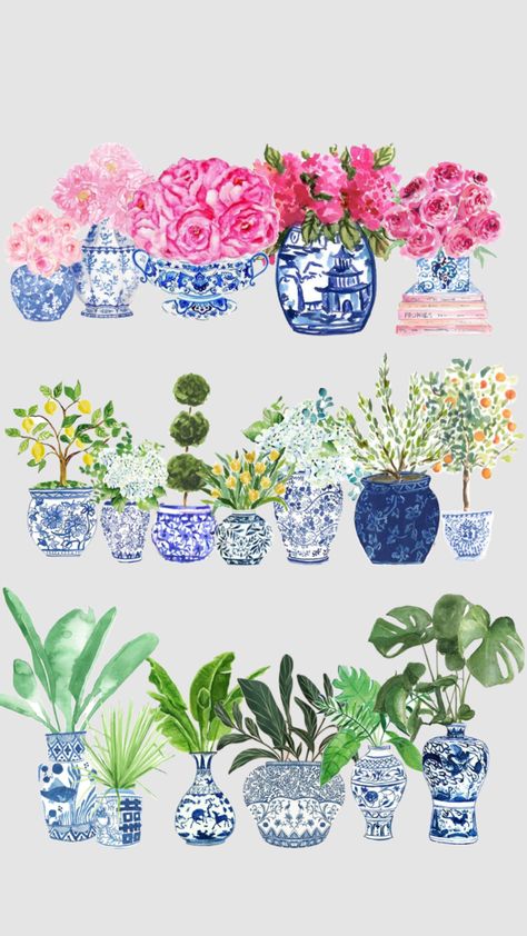 #chinoiseriechic Chinoiserie Background, Citrus Wedding, Blue And White Chinoiserie, Surf Decor, Blue White Decor, Print Design Art, Pinturas Disney, Anime Artwork Wallpaper, Cute Patterns Wallpaper