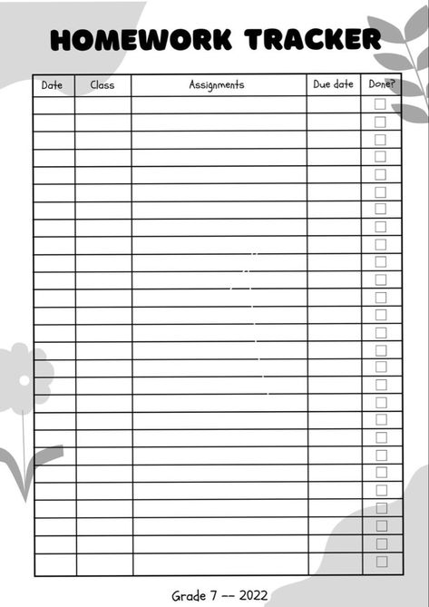 Homework tracker xodoplanner dark_academia_digital_planner #menuplanner #plannersetup Homework Notes Ideas, School Worksheets Aesthetic, School Scedual Template, Homework Tracker Aesthetic, Homework Tracker Printable Free, Homework Layout Ideas, Homework Planner Aesthetic, Studying Tracker, Homework Layout