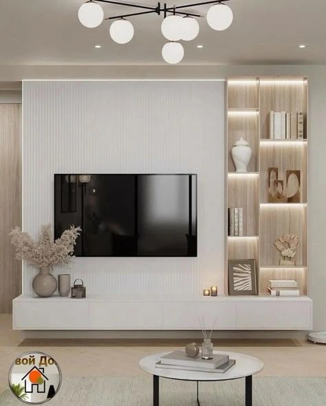 Modern Tv Room, Living Room Wall Units, Latest Living Room Designs, Home Hall Design, Tv Room Design, Living Room Tv Unit, Living Room Design Inspiration, Tv Wall Design, Living Room Design Decor