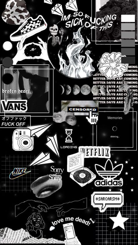 Wllper Aesthetic, Wallpaper Gelap, Wallpaper Seni, Wallpapers Black, Hipster Girl, Dark Black Wallpaper, Graffiti Wallpaper Iphone, Space Phone Wallpaper, Gothic Wallpaper