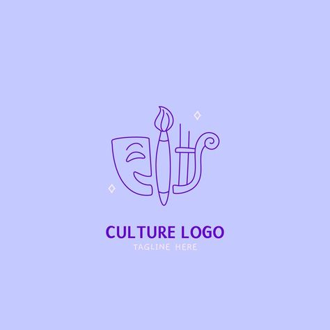 Cultural Logo Design, Logo Graphiste, Susan Kare, Culture Logo, Arts Logo, Creek Art, Community Logo, Logo Design Art, Education Logo