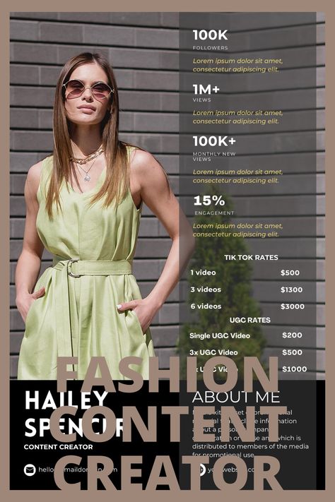 As a fashion influencer, it's essential to have a professionally designed rate card showcasing your social media packages and prices. Stand out with a stunning content creator design that perfectly captures your aesthetic. Elevate your presence and make a lasting impression in the world of Instagram or TikTok. Click and grab it now! Hilarious Pictures, Rate Card, Fashion Content Creator, Influencer Aesthetic, Social Media Packages, Fashion Content, Not Funny, Fashion Influencer, Dad Jokes