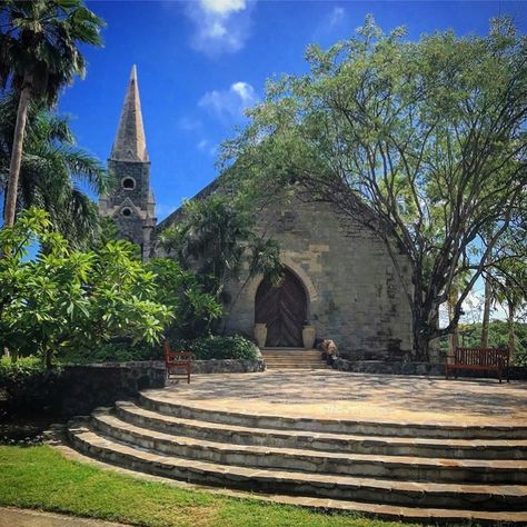 Did you know: This charming 17th Century Anglican Church in #Canouan was brought to the island stone by stone in the early 1800s and is the perfect venue for your #Destinationwedding in #stvincentandthegrenadines  : @canouan_island_golf Canouan Island, Anglican Church, St Vincent, Caribbean Travel, Travel Collection, 17th Century, Barcelona Cathedral, Did You Know, Destination Wedding