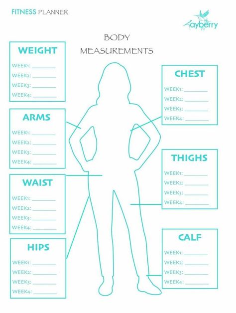 Weight Measurement Chart, Body Measurements Chart, Measurement Tracker, Body Measurement Tracker, Fitness Tracker Printable, Body Chart, Body Measurement Chart, Measurements Chart, Weight Tracker