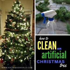 How To Clean An Artificial Christmas Tree.  Very quick, easy!  Helps to cut down on seasonal allergies.  Super fast - anyone can do it! Artifical Christmas Tree, Christmas Tree Smell, Full Christmas Tree, Charlie Brown Tree, Christmas Cleaning, Fake Christmas Trees, Faux Christmas Trees, Pencil Trees, Holiday Storage