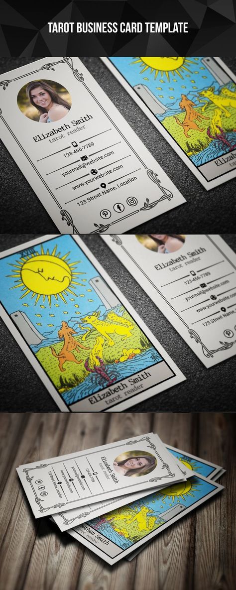 Tarot Card Border Design, Tarot Branding, Tarot Business Cards, Tarot Deck Design, Tarot Reader Business Card, Tarot Deck Back Design, Astrologer Business Card, Tarot Reading Business, Artist Business Cards Design