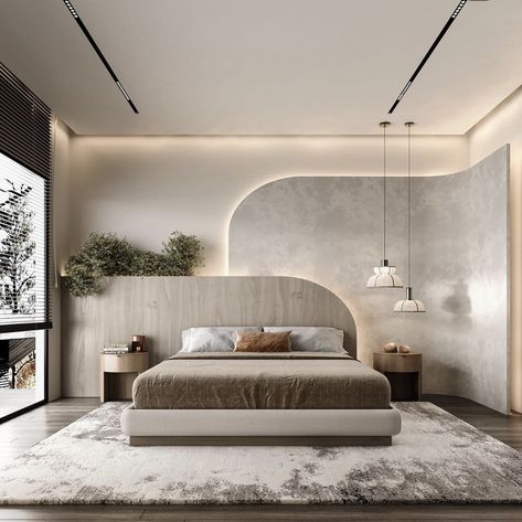 Bedroom Interior Design Luxury, Inspired Bedroom, Modern Luxury Bedroom, Beige Bedroom, Modern Bedroom Interior, Bedroom Bed Design, Perfect Bedroom, Bedroom Furniture Design, Modern Bedroom Design