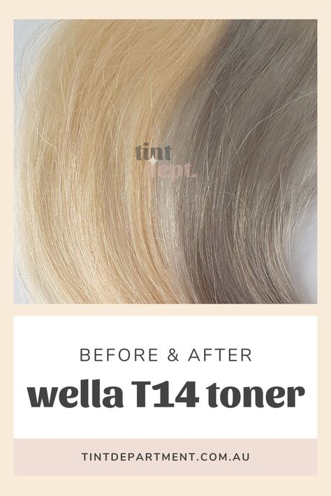 Best Toners For Blonde Hair, Wella Color Charm Toner Before And After, Wells Toner Before And After, Grey Toner For Blonde Hair, Toner For Brassy Hair Brunettes, Wella T14 Before And After, T14 Toner Before And After, T14 Wella Toner, Ash Blonde Toner