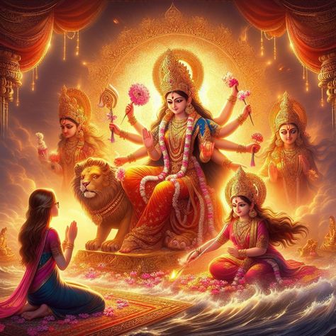 Devi Maa Images, Maha Kal, Maa Sherawali, Short And Sweet Quotes, Maa Shakti, Mahadev Parvati, Project Cover, Devi Maa, Maa Image