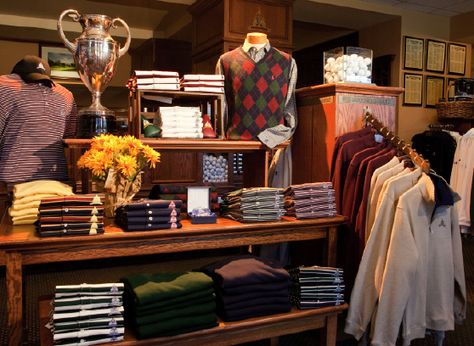 Golf Pro Shop Ideas | Increasingly, golf shops at club and resort properties are expanding ... Golf Pro Shop, Golf Poster, Golf Club Sets, Golf Exercises, Golf Shop, Golf Training, Shop Ideas, Shop Display, Golf Tips